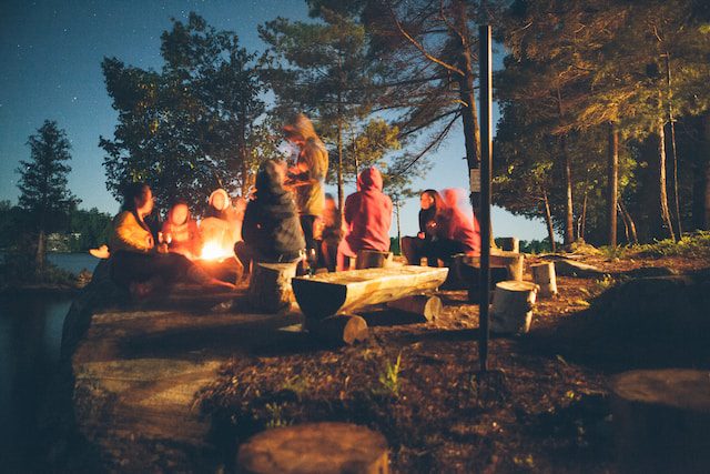 Camping with new peoples