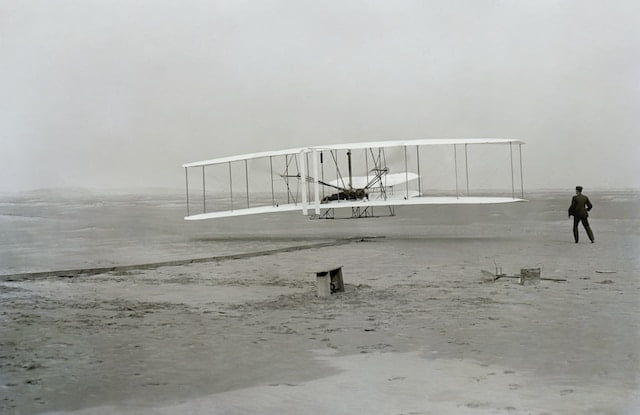 First Airplane of wright brothers