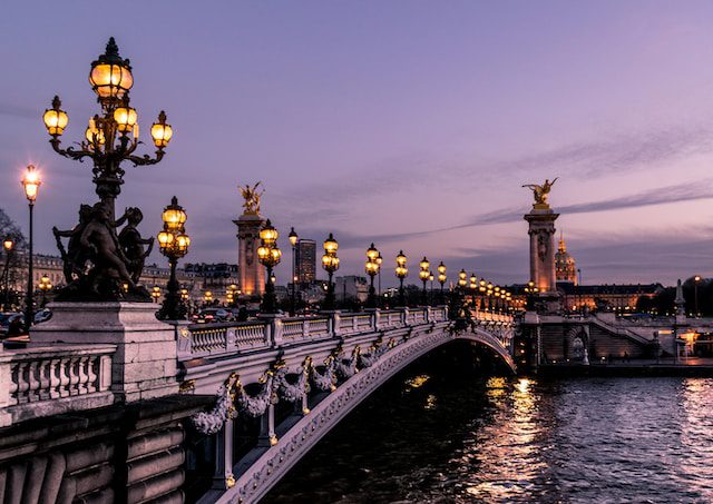Parisian Bridge In Paris
